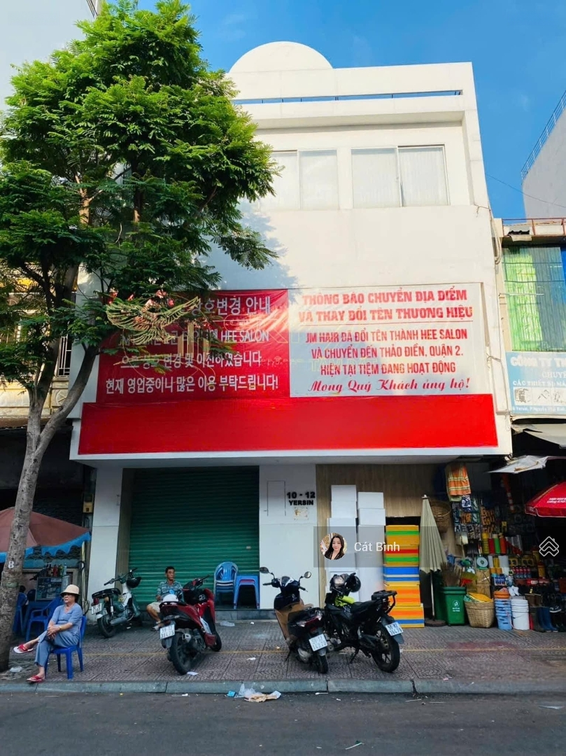 Bán Nhàmặt Tiềnyersin, Phường Nguyễn Thái Bình Quận 1,Diện Tích8,45 X 17,05M, Giá Bán 110 Tỷ