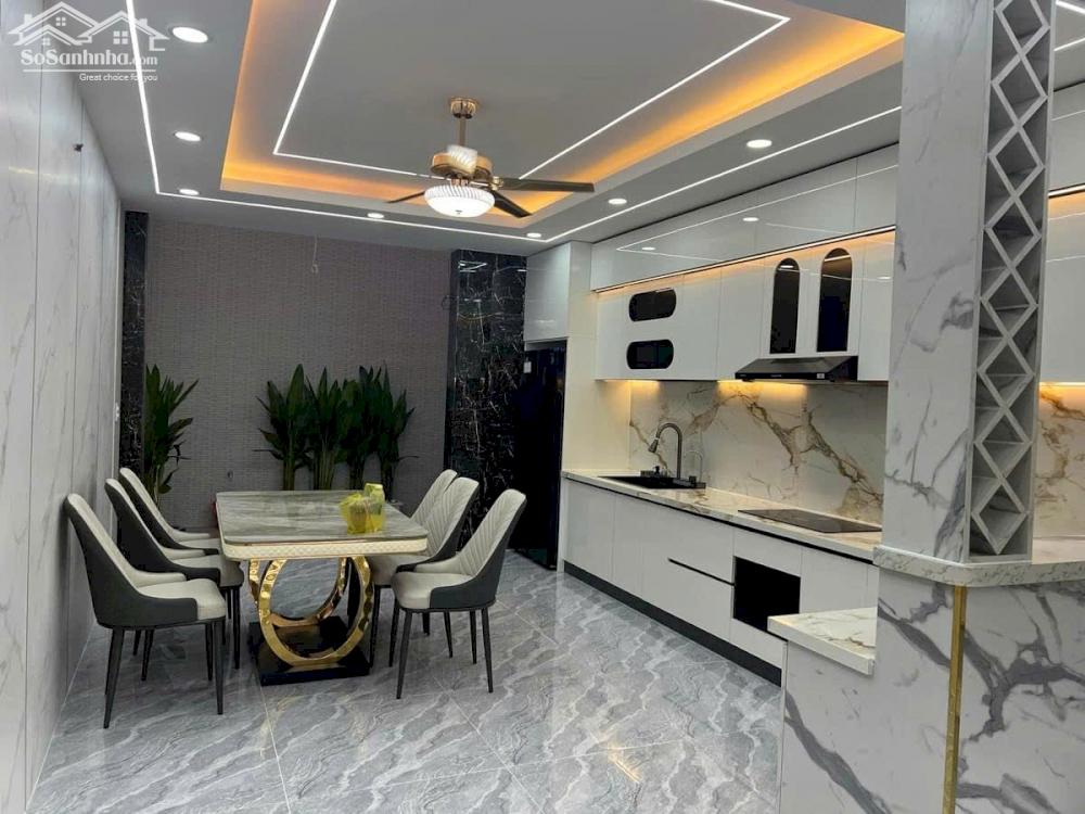 Nhà mới 5 tầng (4x23) đẹp lộng lẫy Mặt Tiền Trần Thị Hè, Quận 12 giá tốt 8.5 tỷ