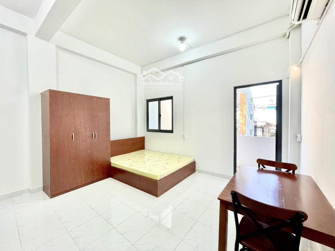 Cho Thuê Căn Hộ Cao Cấp Quận 5_Full Nội Thất_Thang Máy_Ban Công_Gần Chợ Hoa Hồ Thị Kỷ Quận 10