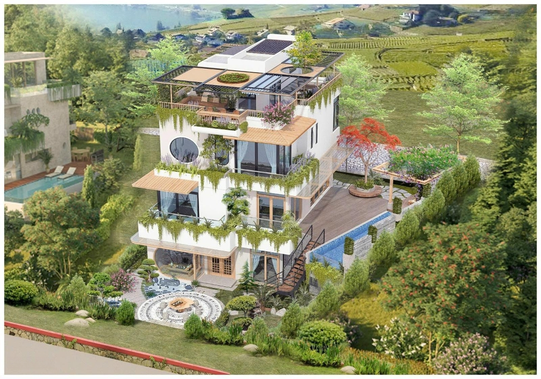 Căn Góc Đỉnh Đồi B, Diện Tích 488M2 Gần Thung Lũng Bể Bơi Chung Khu Tiện Ích