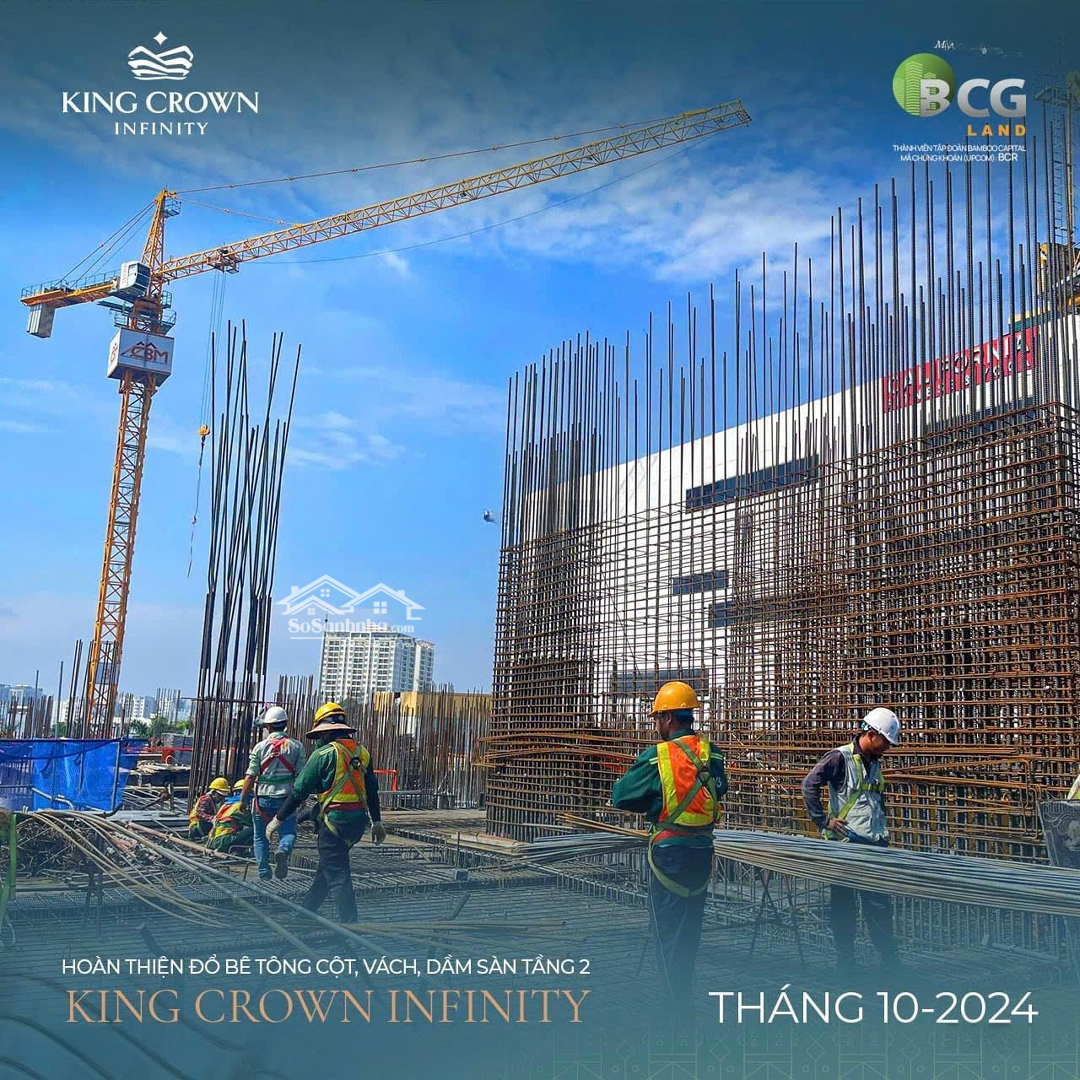 Chiết Khấu 7% - Nhận Nhà Tặng 3 Chỉ Vàng Và Thanh Toán 15% Sở Hữu Ngay Căn Hộ King Crown Thủ Đức