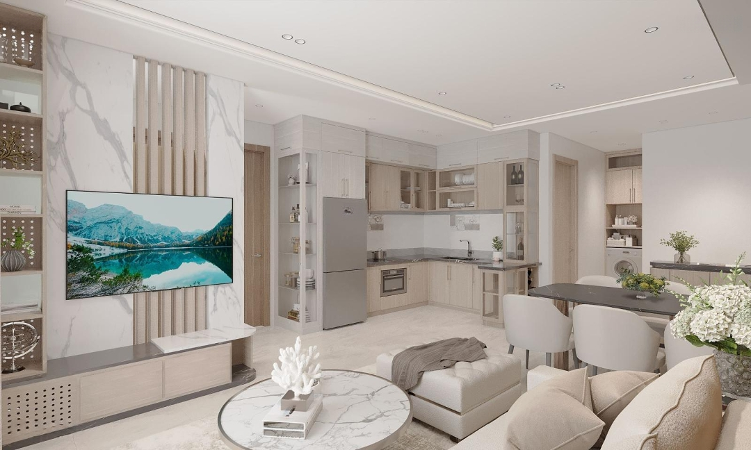 Bán Căn Hộ 2 Phòng Ngủđầy Đủ Nội Thất Tại Nhịp Điệu Xanh - Dream House, 1,8 Tỷ Vnd