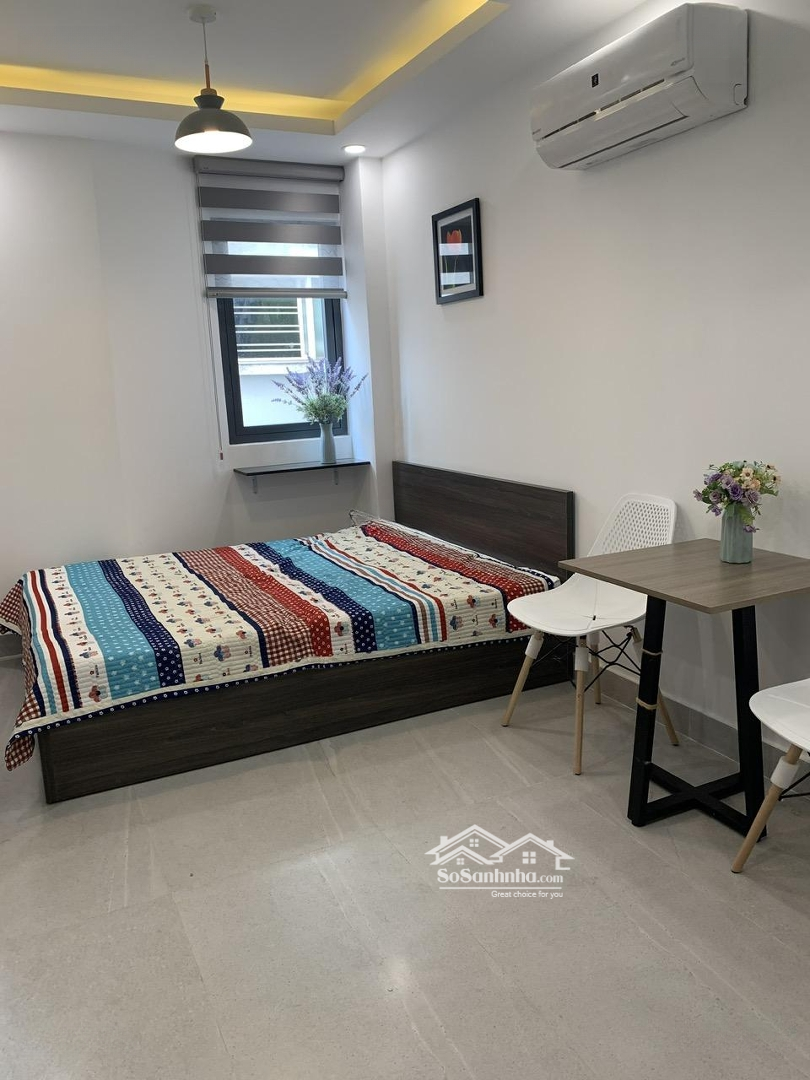 Căn Hộ Full Nội Thất Hồ Hảo Hớn Quận 1, Thang Máy, Bãi Xe Rộng, Cửa Sổ Thoáng