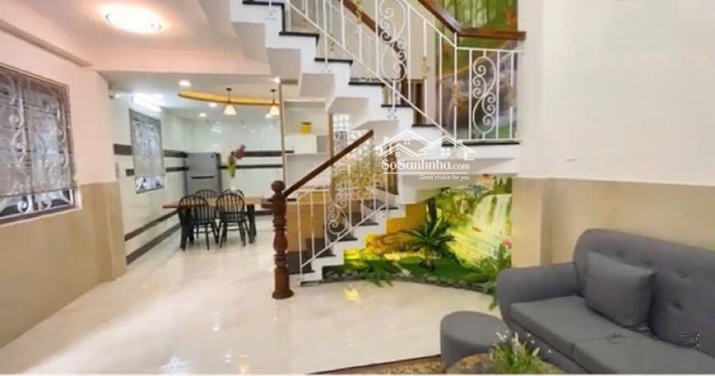 Full Nội Thất Trệt 2 Lầu Sân Thượng 4 Phòng Ngủ 6 Vệ Sinhhẻm Xe Hơi Nguyễn Văn Lượng Giá Chỉ 18 Triệu
