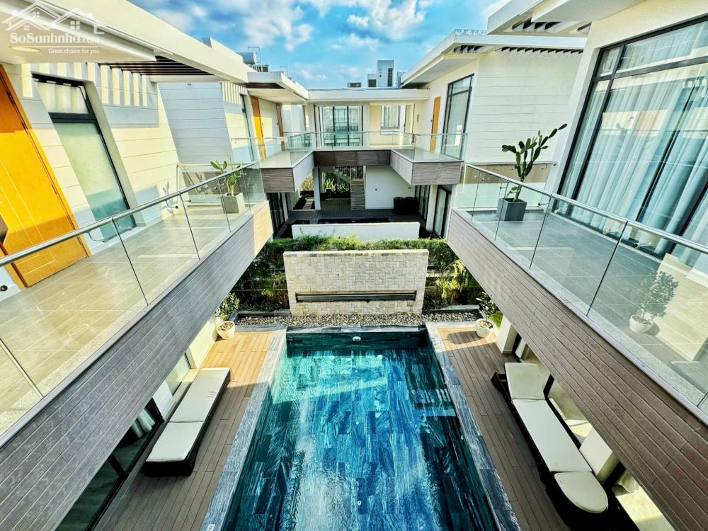 Cho thuê biệt thự Grand Wynhdam CR 4PN - Full nội thất - Liền kề sân Golf view biển 45tr/ tháng