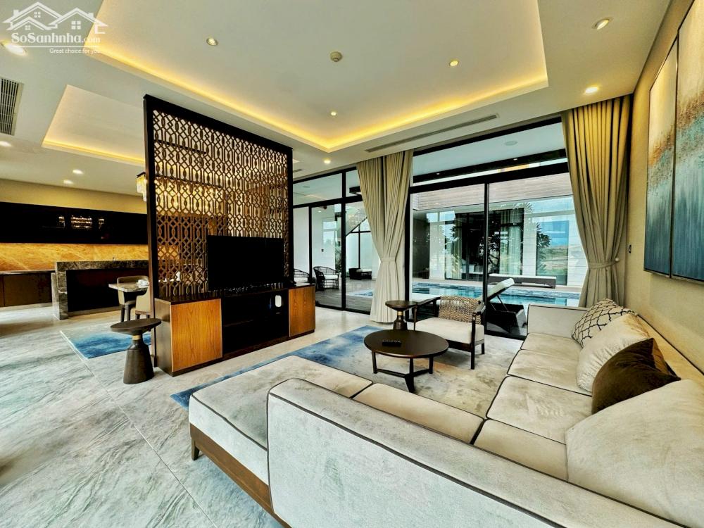 Cho thuê biệt thự Grand Wynhdam CR 4PN - Full nội thất - Liền kề sân Golf view biển 45tr/ tháng