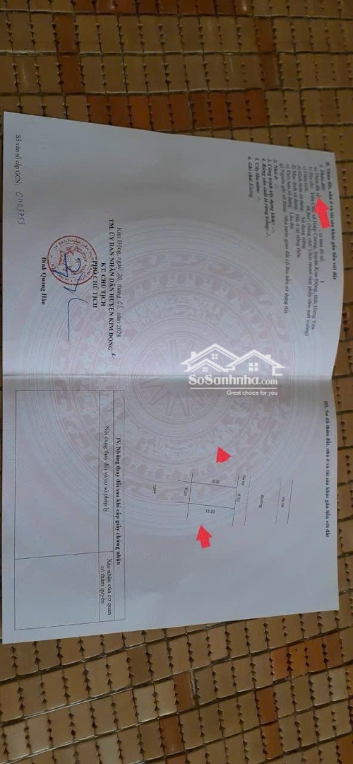 Bán Đất Tại Xã Hiệp Cường, 3,85 Tỷ, 98,8M2, Đẹp - Giá Tốt - Nhiều Tiện Ích