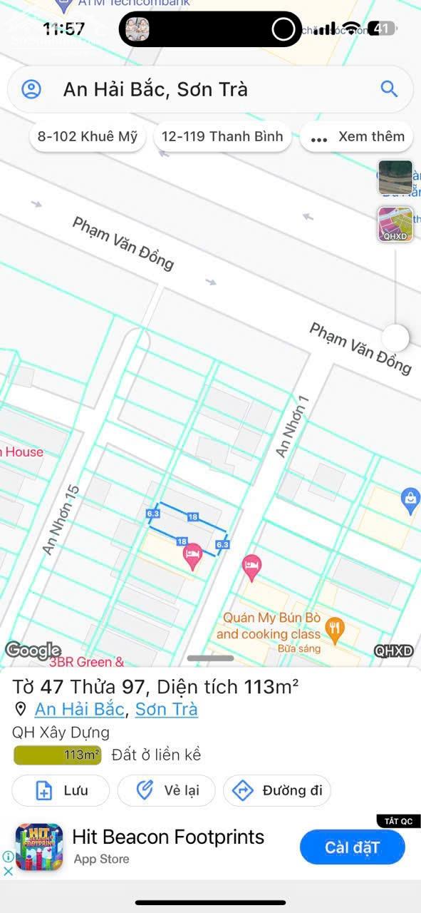 XÂY CĂN HỘ HOMESTAY GẦN BIỂN mặt tiền AN NHƠN 1 gần PHẠM VĂN ĐỒNG