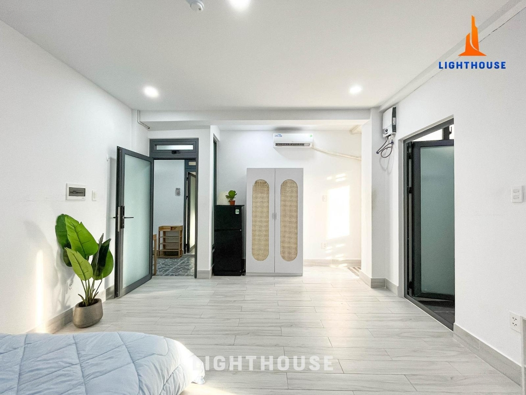 Studio 1 Phòng Ngủcửa Sổ Thoáng Tách Bếp Full Nt An Ninh New 100% Rộng Cực Đại Ngay Chợ An Nhơn, Emart Gv