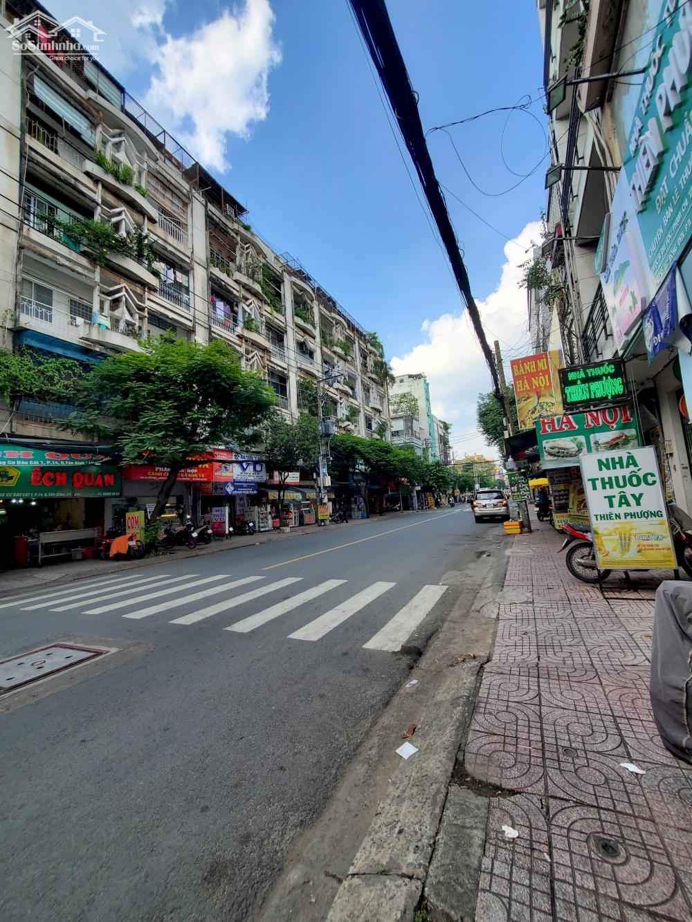 Cho thuê nhà mặt tiền đường Đồng Đen, P14, Tân Bình
