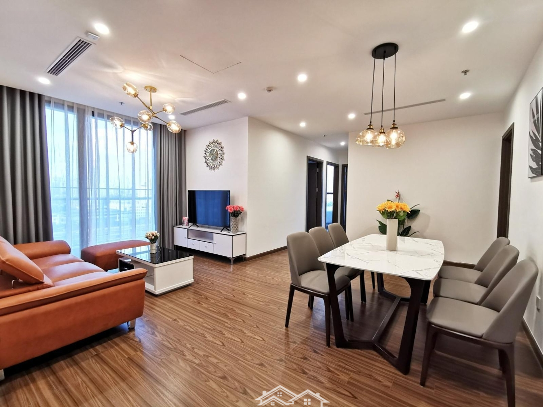 Cho Thuê Căn 2 Ngủ, 2 Vệ Sinh, 73M2, Đủ Đồ Đẹp, Vào Ở Ngay, Vinhomes West Point. Liên Hệ: 0974.629.234