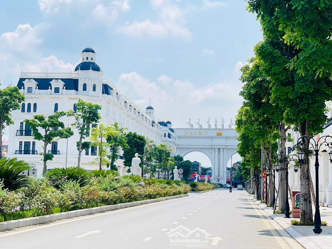 Bán Căn Shophouse Giá Siêu Tốt Tại Khu Đô Thị Danko City Thái Nguyên Diện Tích Đất: 120M2
