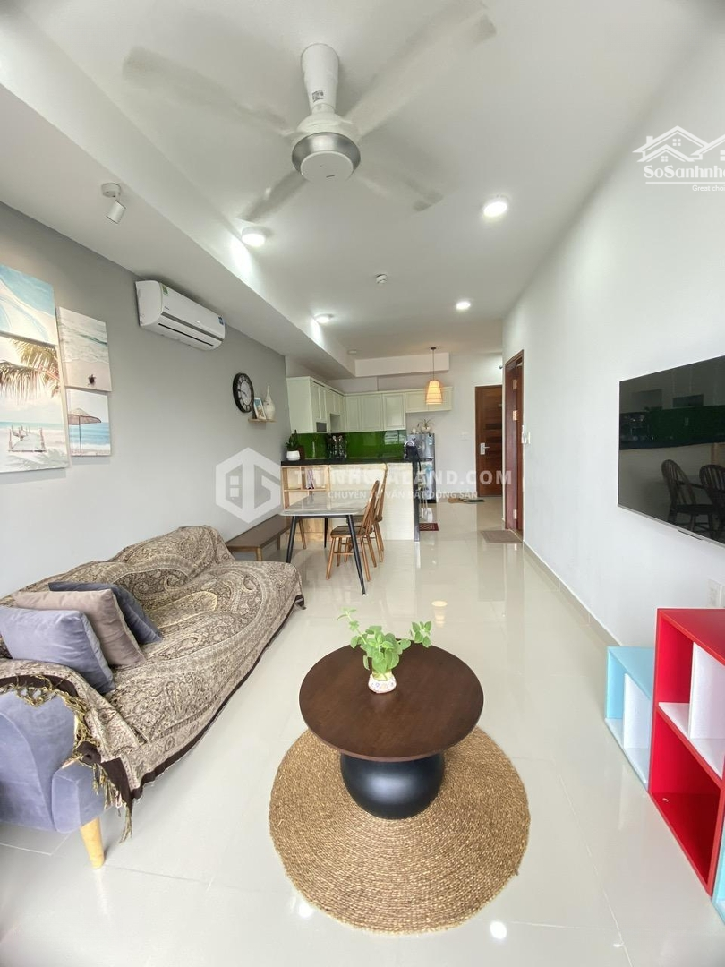 Cần Bán Gấp Căn Hộ Gold Sea 1 Phòng Ngủ Tầng Cao Full Nội Thất 2 Ban Công, Sổ Hồng, Giá Chỉ 2.25 Tỷ