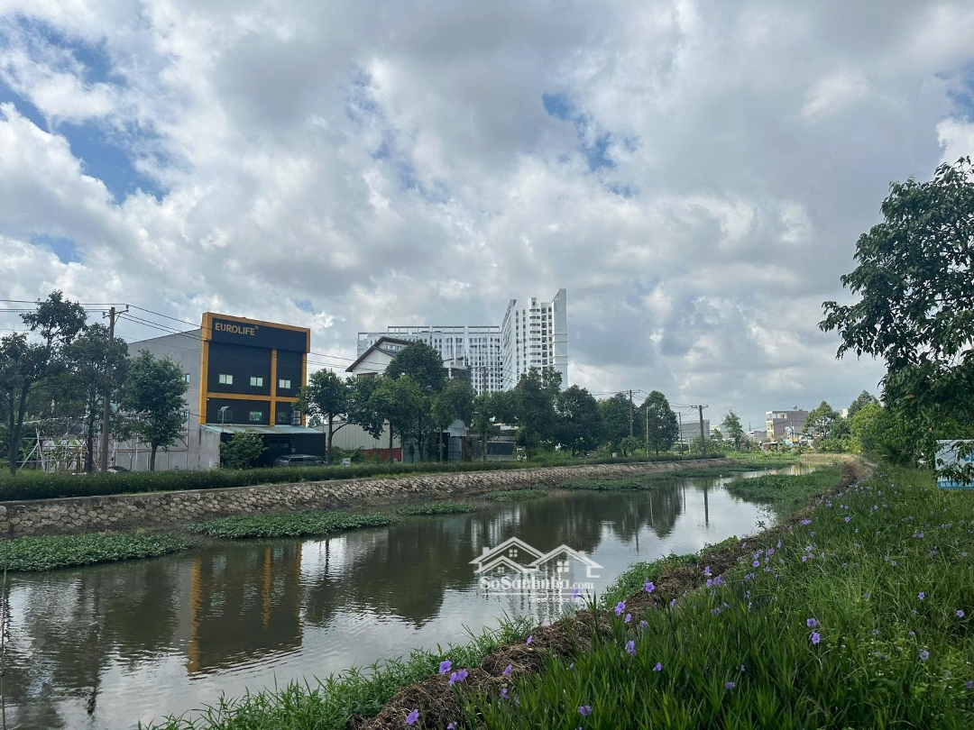 Bán Lô Đất Biệt Thự 10X22M Sát Đường Bờ Sông Kinh Doanh, Full Thổ Cư - Đường 12M, Giá Rẻ Nhất