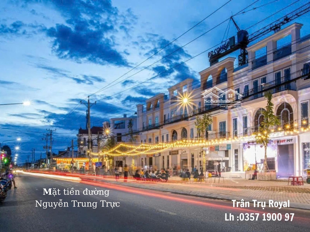Hàng Hiếm Tại Đường Nguyễn Trung Trực - Bán Nhà Mặt Phố Giá Bán 2,8 Tỷ , Có Sổ Sang Tên Ngay.