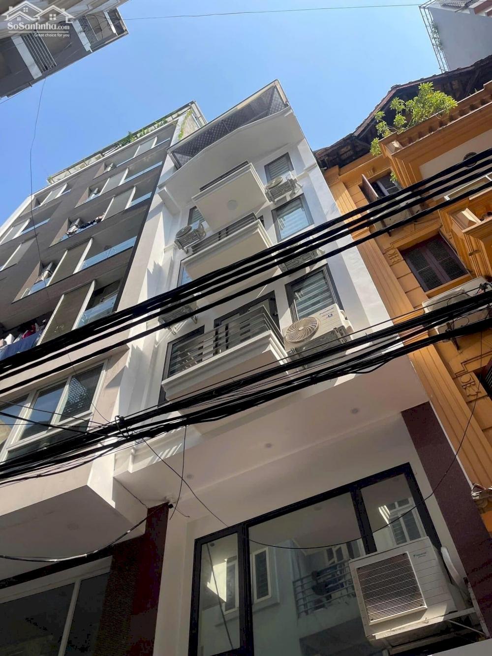 NHÀ PHỐ NGUYỄN CHÍ THANH ĐỐNG ĐA, Ô TÔ TRÁNH KINH DOANH, 26M* 6 TẦNG, MT 4M