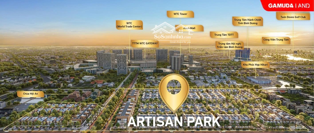 Bán Nhà Phố Artisan Park Gamudaland 8.8 Tỷ Có Sẵn Hợp Đồng Thuê 540 Triệu/Năm, Chỉ Có 68 Căn.