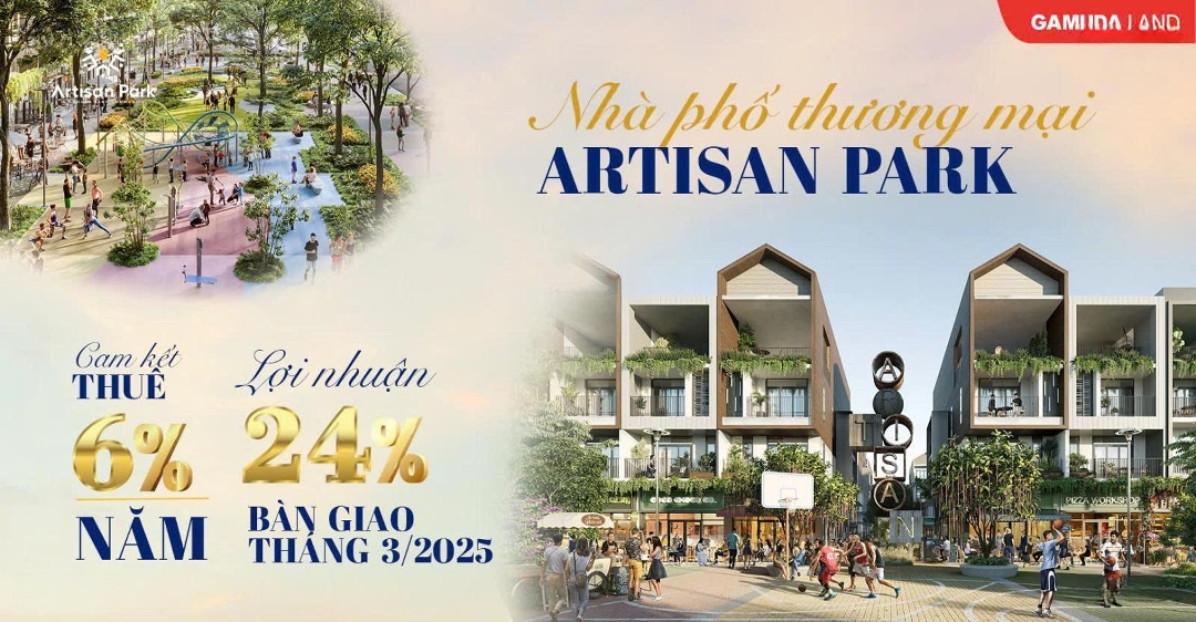 Bán Nhà Phố Artisan Park Gamudaland 8.8 Tỷ Có Sẵn Hợp Đồng Thuê 540 Triệu/Năm, Chỉ Có 68 Căn.