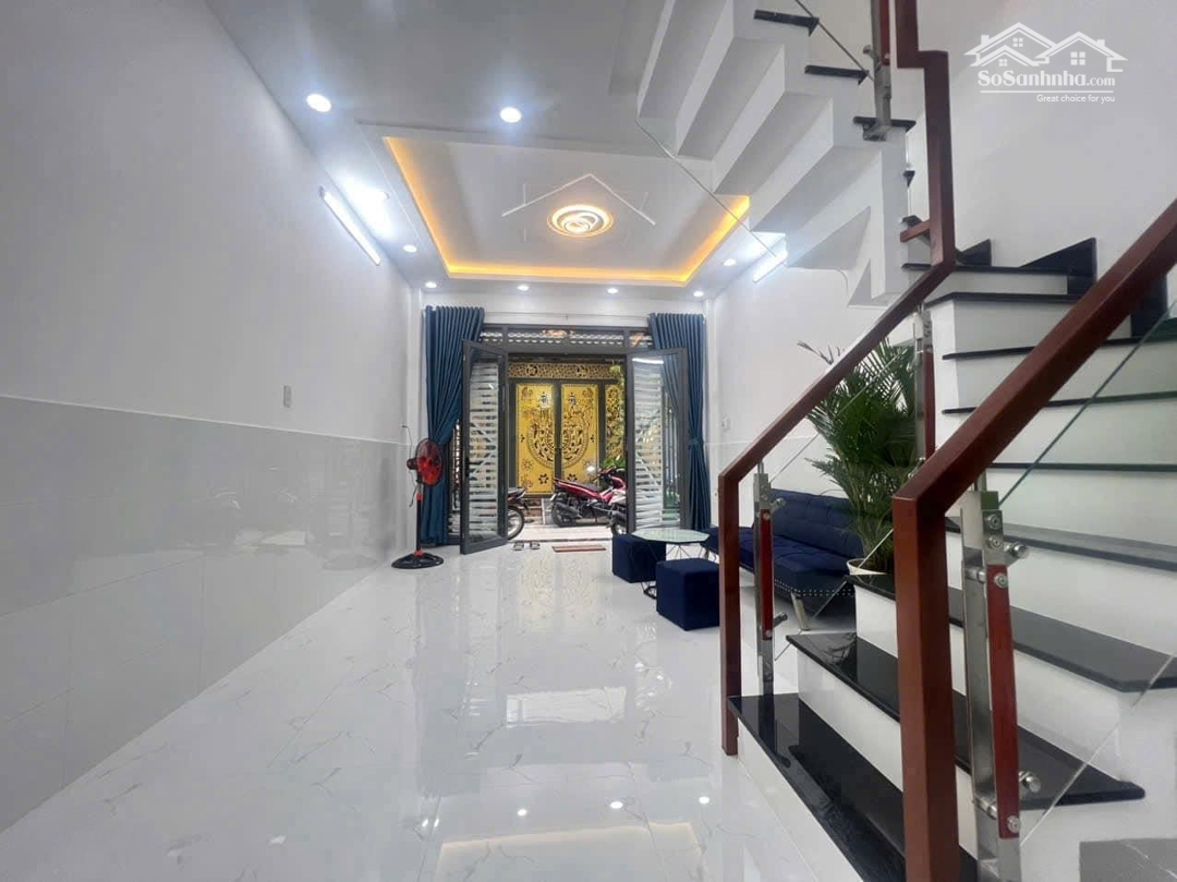 Nhà Phố Hiện Đại Đ. Trịnh Quang Nghị Bình Chánh, Gần Ngay Ubnd Bc, Kdc Phong Phúdiện Tích76,5M2 Có Shr
