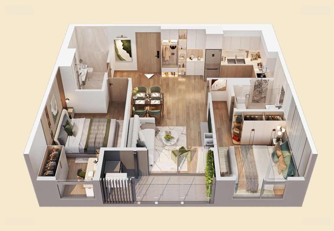 Bán Căn 2 Phòng Ngủchung Cư Cao Cấp Masteri Grand Avenue - Vinhomes Cổ Loa - Htls 70% - Thanh Toán Chỉ 10%