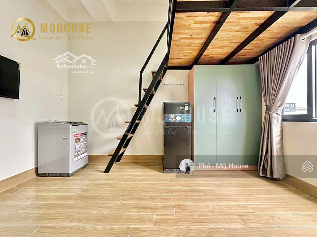 Thuê Ch 1 Phòng Ngủbalcon - Full Nt - Mới 100% - Tm - Bv 24/24 - Mgr - Nguyễn Văn Đậu - Ngã Tư Phú Nhuận