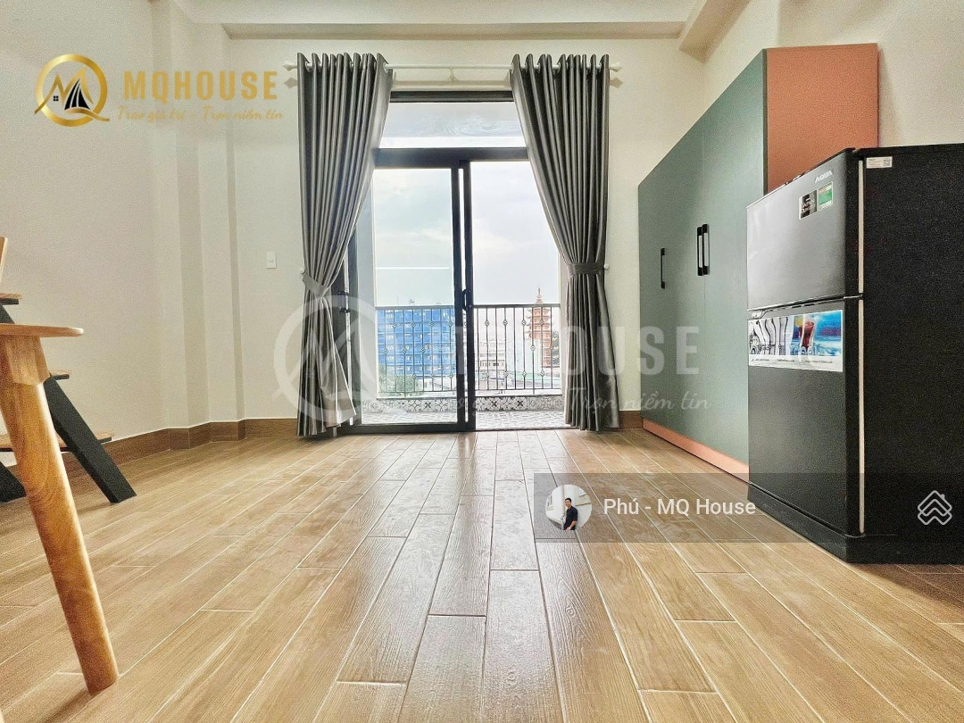 Thuê Ch 1 Phòng Ngủbalcon - Full Nt - Mới 100% - Tm - Bv 24/24 - Mgr - Nguyễn Văn Đậu - Ngã Tư Phú Nhuận