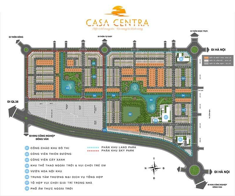 Dự án khu đô thị Casa Centra Hà Nam
