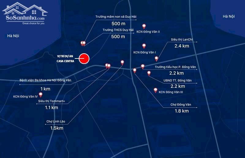 Dự án khu đô thị Casa Centra Hà Nam