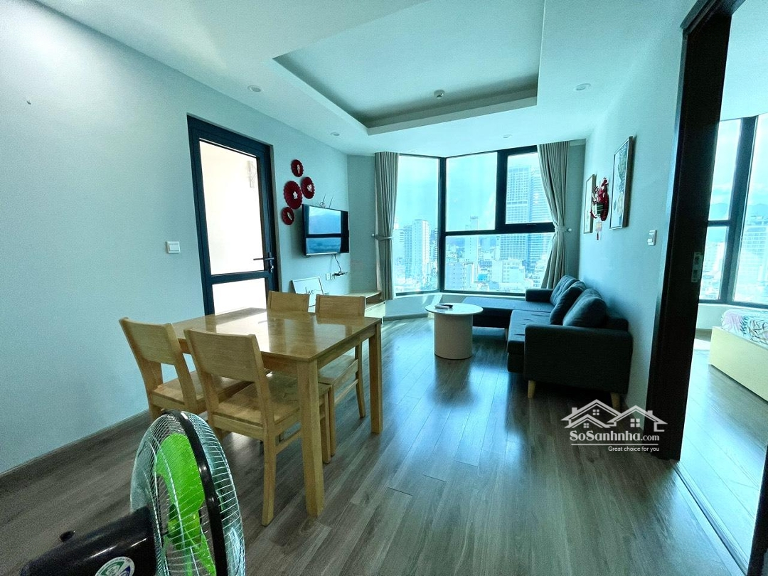 Cho Thuê Căn Hộ Cao Cấp Tòa Hud Building Nha Trang, Giá Bán 14 Triệu, 60M2, 2Pn 2 Vệ Sinh View Đẹp