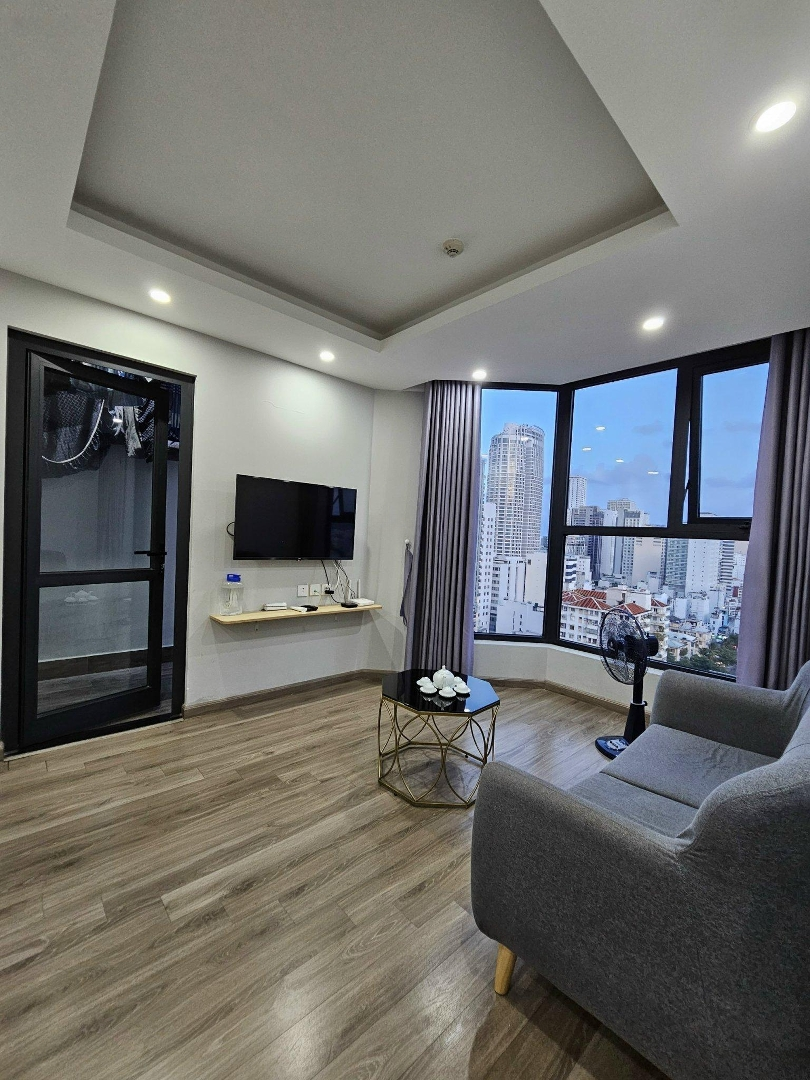 Siêu Hấp Dẫn! Cho Thuê Căn Hộ Cao Cấp Tòa Hud Building Nha Trang - 14 Triệu/Tháng - 60M2 - View Đẹp