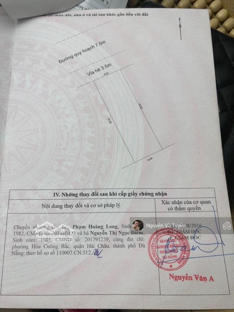 Bán Đất Đường Phi Bình 6 - Quận Ngũ Hành Sơn - Khu Dầu Khí