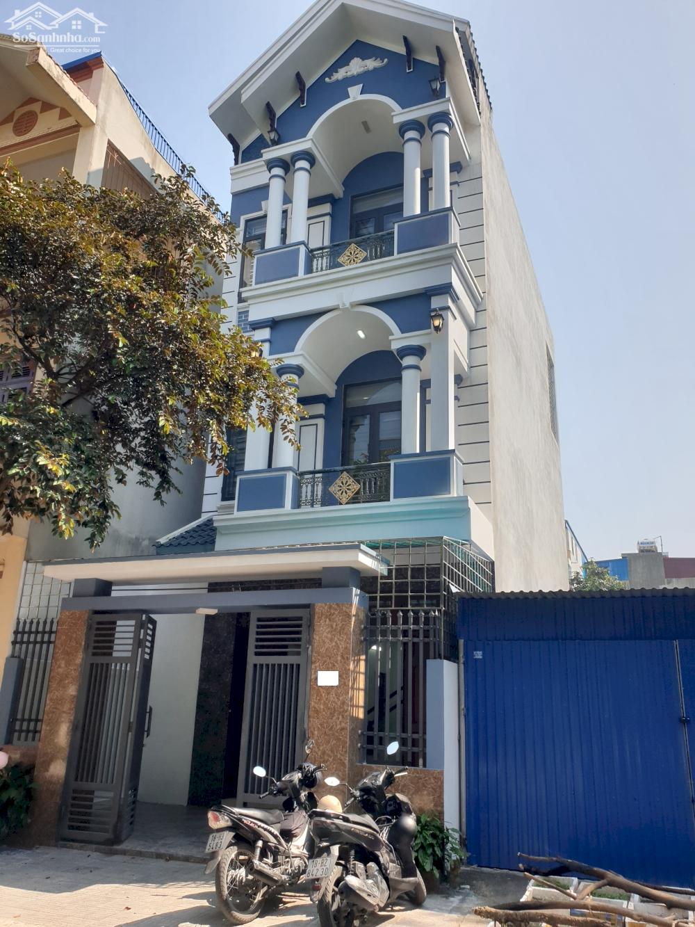 BÁN NHÀ ĐÔ THỊ HOÀ VƯỢNG 3 TẦNG 74M2 ( TÂY BẮC ) GIÁ 5.1 TỶ