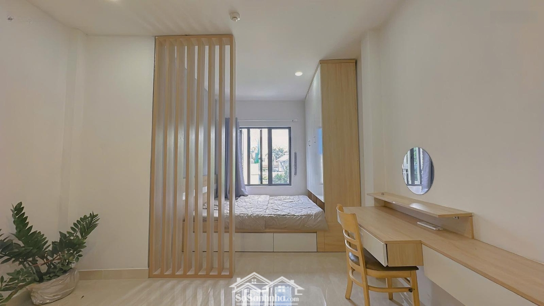 Cho Thuê Căn Hộ Studio Cửa Sổ Full Nội Thất - Gần Đh Văn Lang Cs2