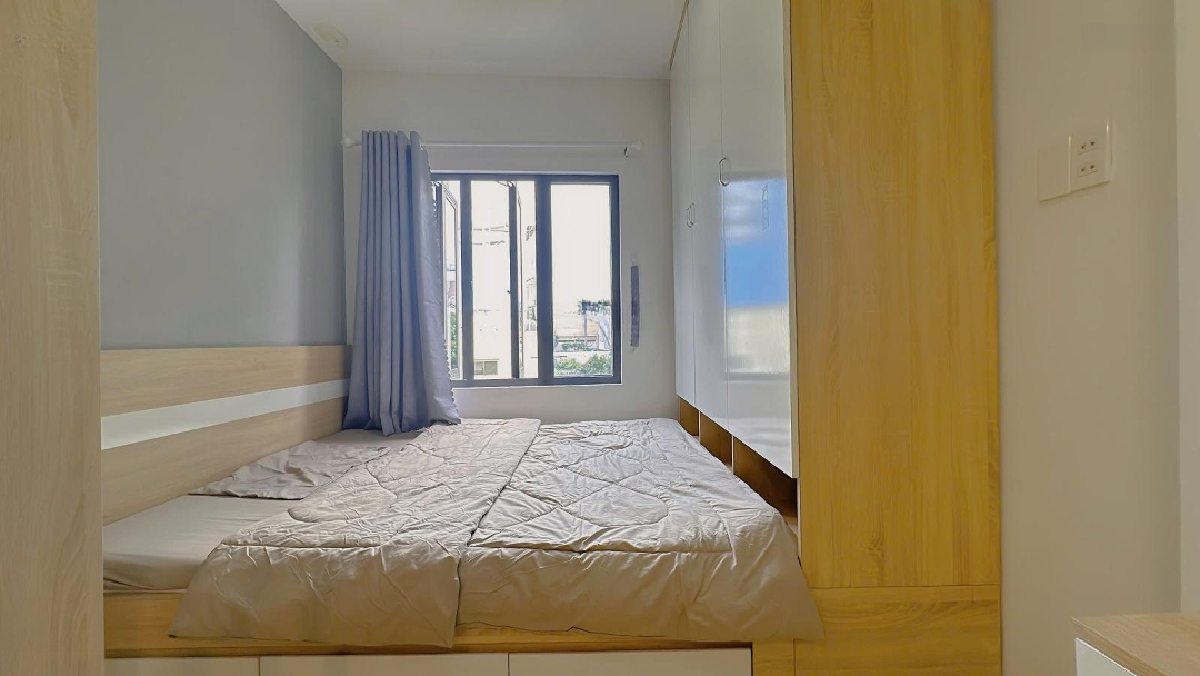 Cho Thuê Căn Hộ Studio Cửa Sổ Full Nội Thất - Gần Đh Văn Lang Cs2