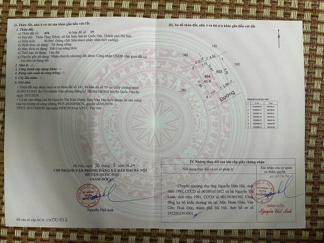 Đất Chùa Thầy Quốc Oai Ngõ Oto Giá Chỉ Hơn 2Tỷ