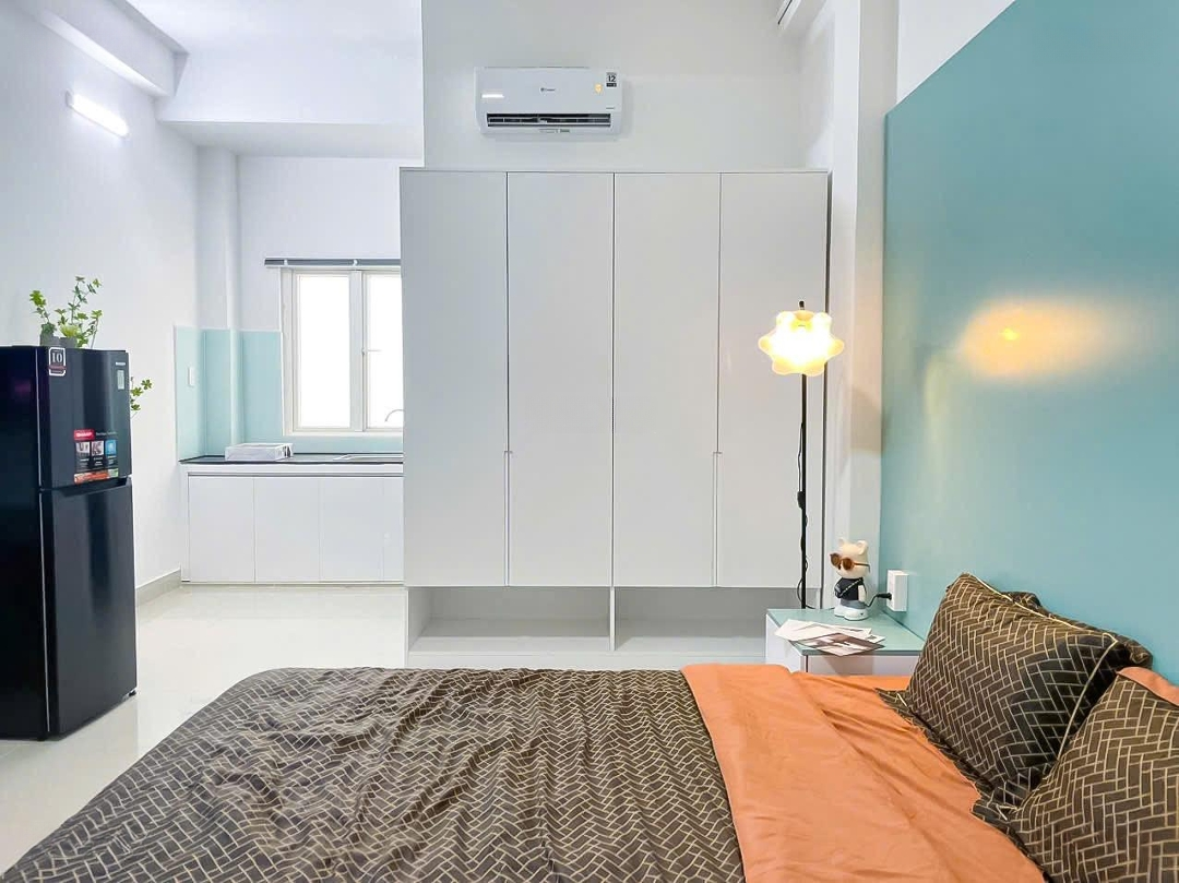 Căn Hộ Đầy Đủ Tiện Nghi Nội Thất Cao Cấp 100% Ngay Dương Bá Trạc, Quận 8 Gần Cầu Nguyễn Văn Cừ