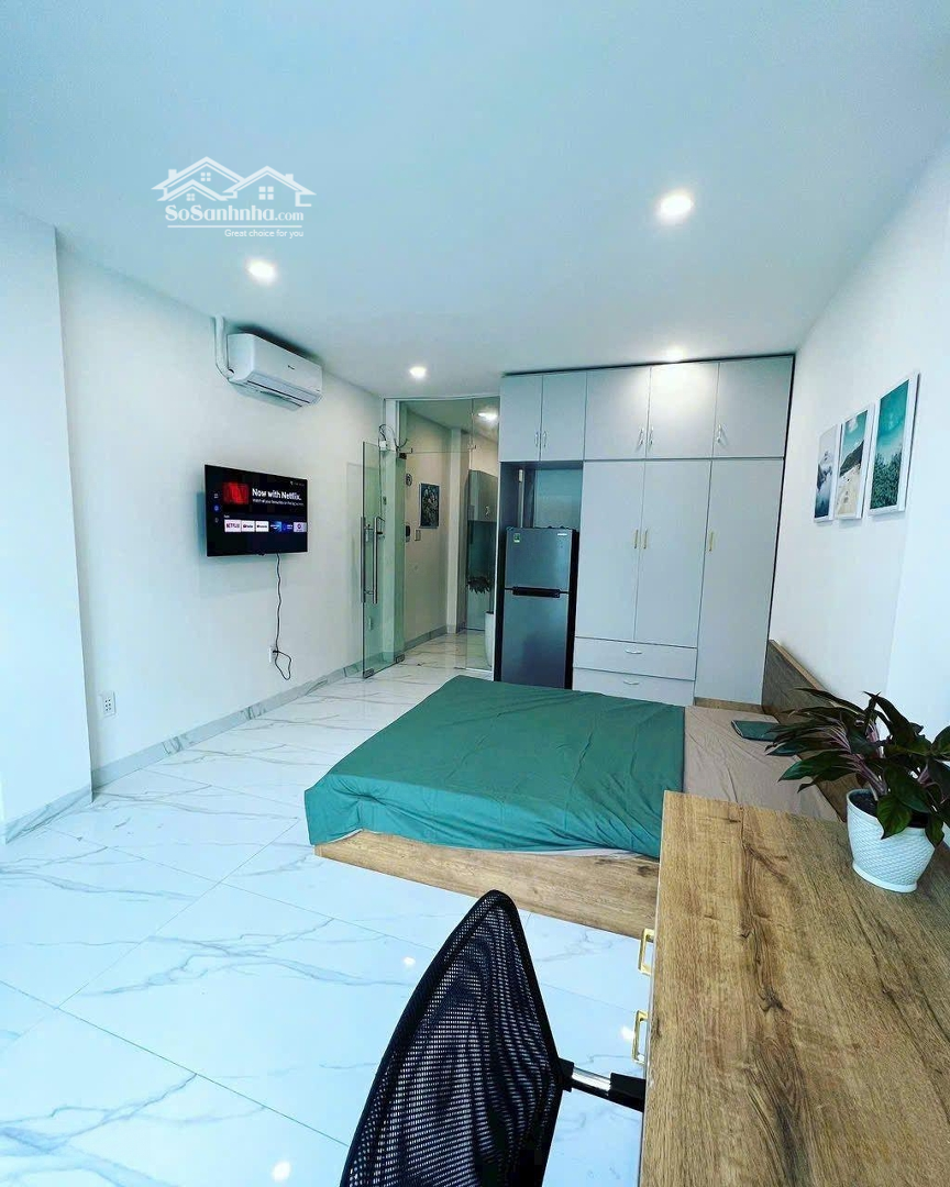 Căn Hộ Cao Cấp 1 Phòng Ngủ55M2 Chỉ 8,7 Triệu Tại Lê Văn Sỹ, Tân Bình, Hcm Ngay Vòng Xoay Lăng Cha Cả