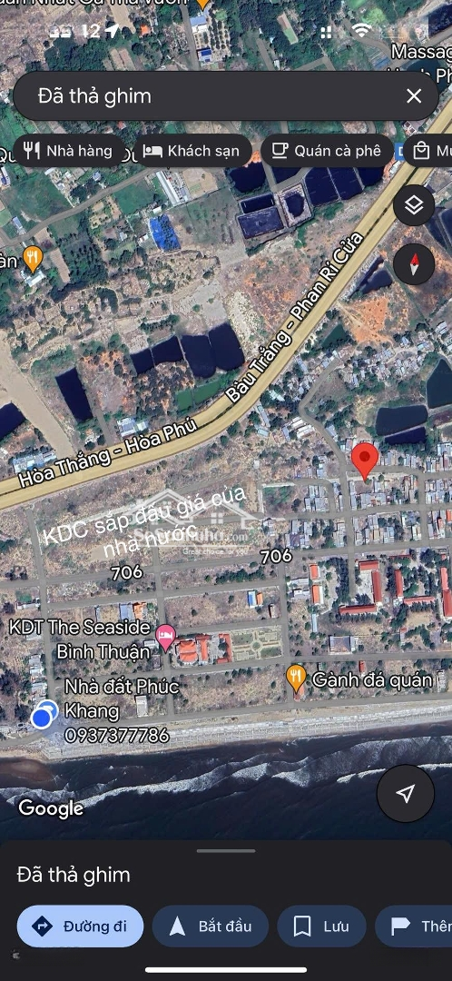 Lô Thổ Cư 140M2 Gần Kdc Sắp Đấu Giá, Cách Biển Hòa Phú-Seaside Bình Thuận 350M, Sổ Hồng, Giá 970 Triệu