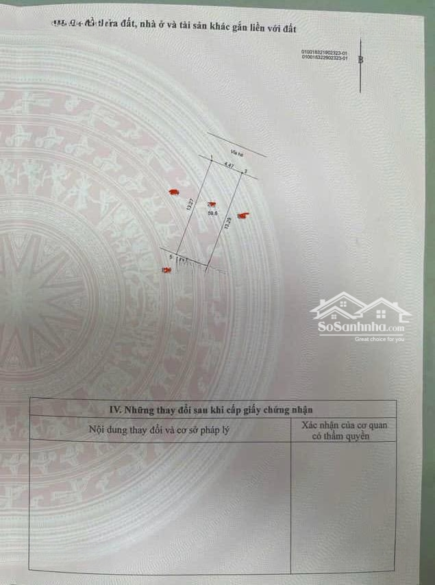 Lô Đất Vàng Phố Dương Khuê 59.6M2, Mt4.47 Đường Rộng Thông Thoáng Giá Bán 19Tỷ