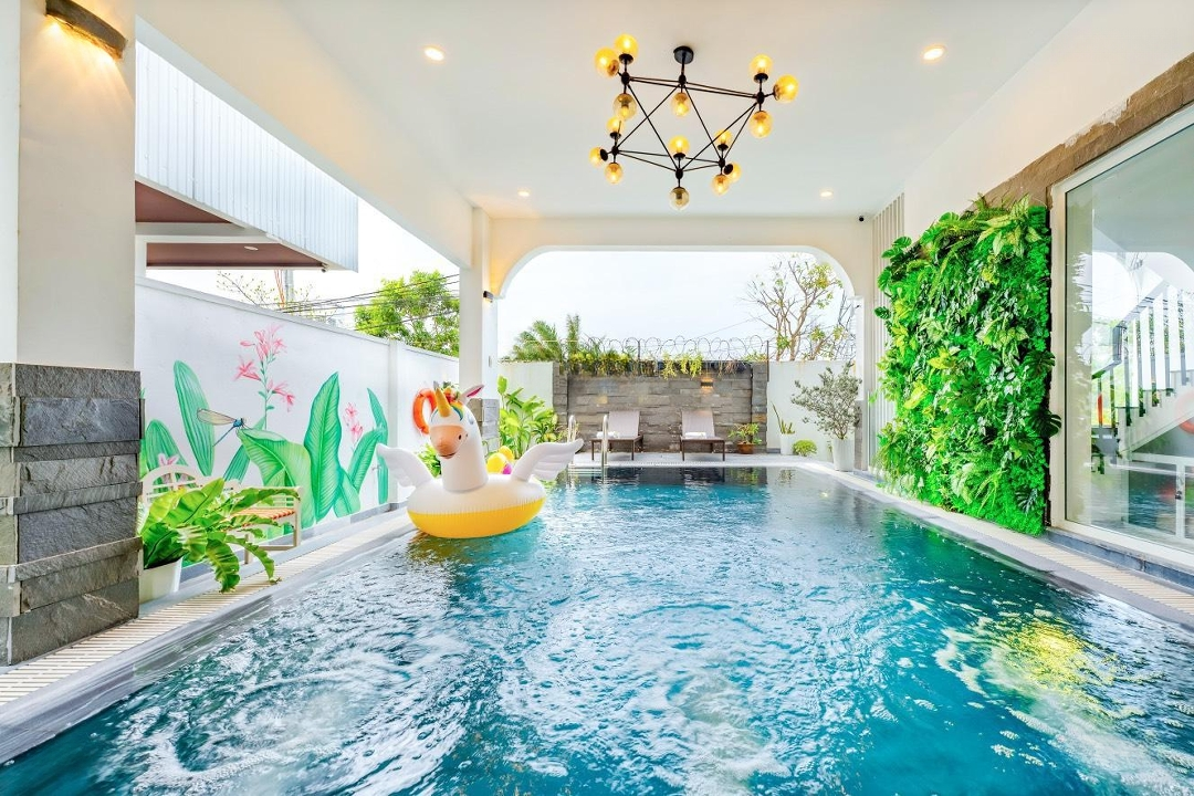 Cho Thuê Villa 2 Tầng 10Pn- Có Hồ Bơi - Khu Nam Việt Á - Ngũ Hành Sơn