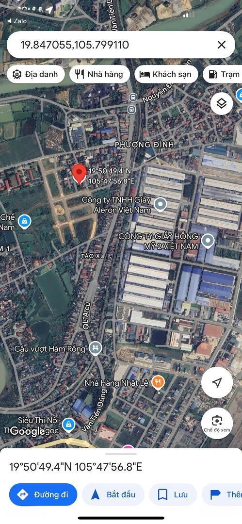 Chính Thức Nhận Cọc Thiện Chí 5 Lô Mặt Bằng Tào Xuyên. Khu Công Nghiệp Hoàng Long. Chỉ Từ Hơn 800