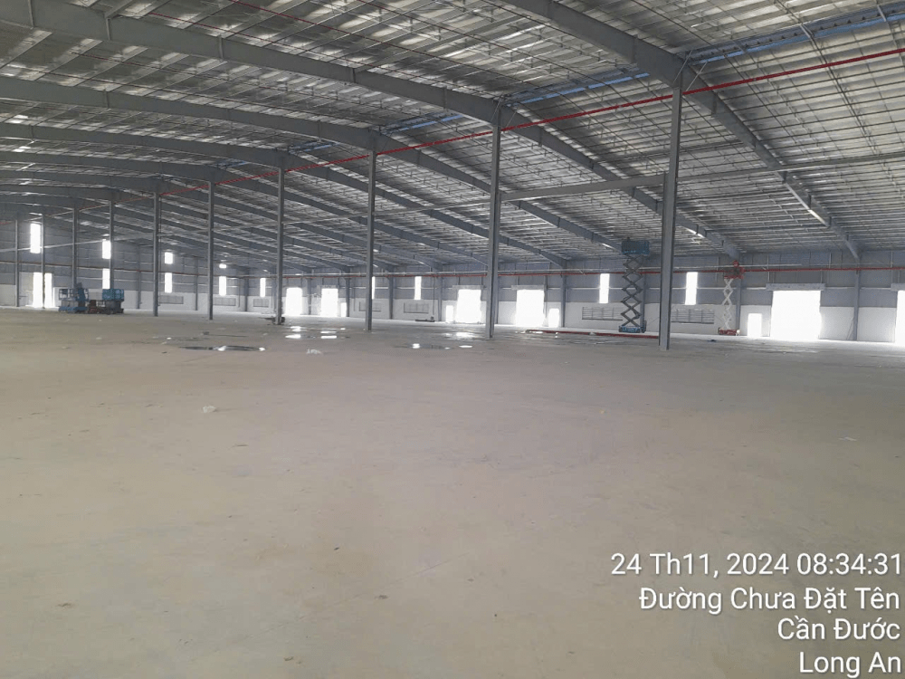 Cho thuê xưởng 19000m2 KCN Phước Đông, Long An