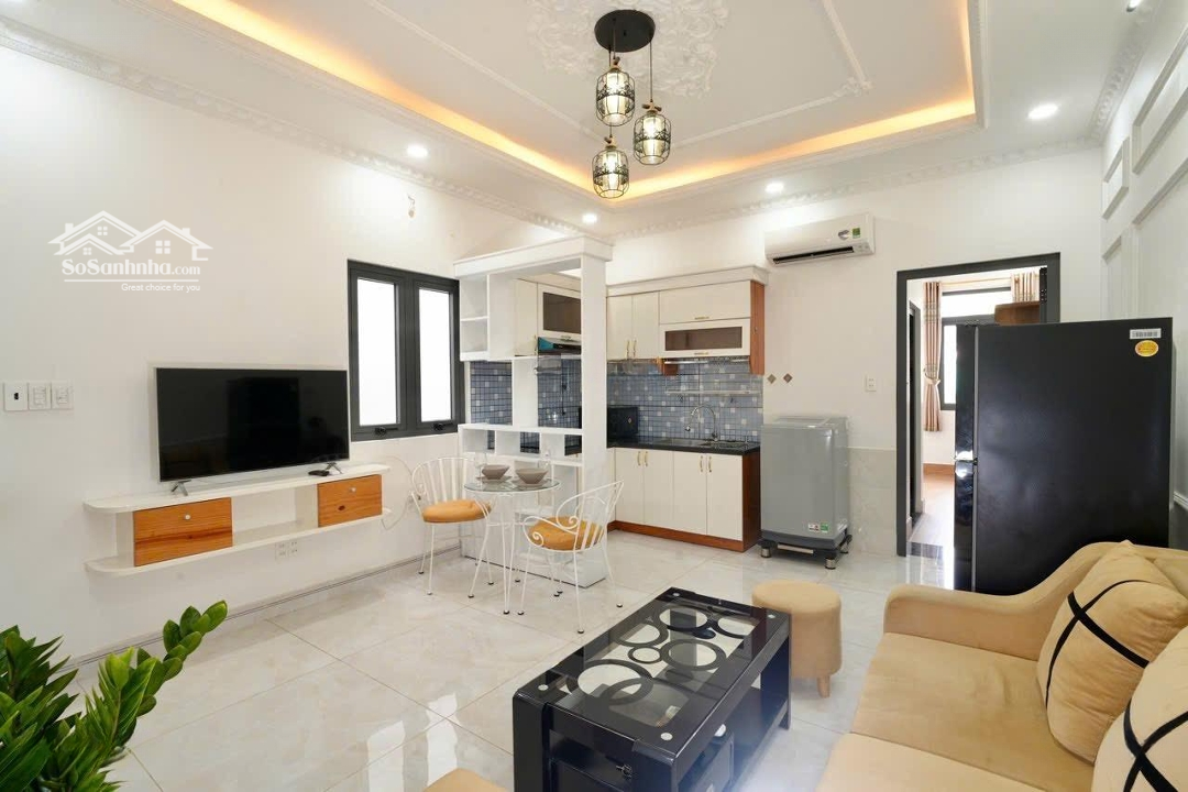Căn Hộ 1 Phòng Ngủfull Nội Thất Cao Cấp 100% Ban Công Lớn, Trần Đình Xu Gần Phố Bùi Viện, Cầu Ông Lãnh