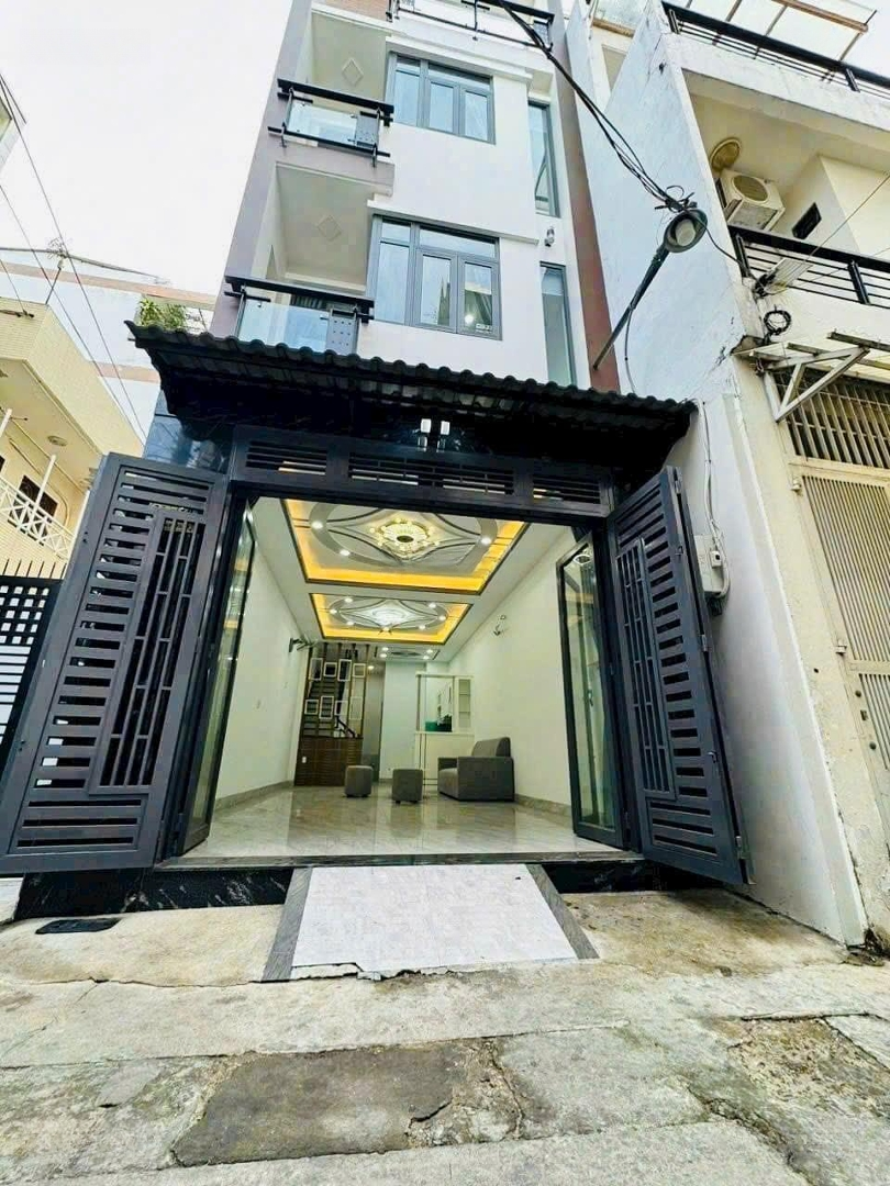 Đại Hạ Giá, Hẻm 6M, 87 Hồ Thị Kỷ, Đang Xây 4 Tầng, Phố Ẩm Thực, Chợ Hoa, Khu Căn Hộ Dịch Vụ