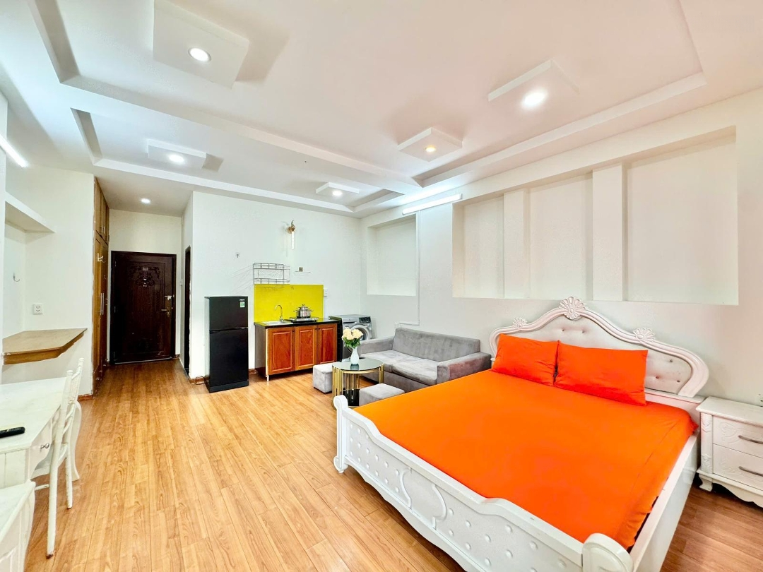 Căn Hộ Ban Công Sang, Trọng 35M2 Ngay Bờ Kè Trường Sa