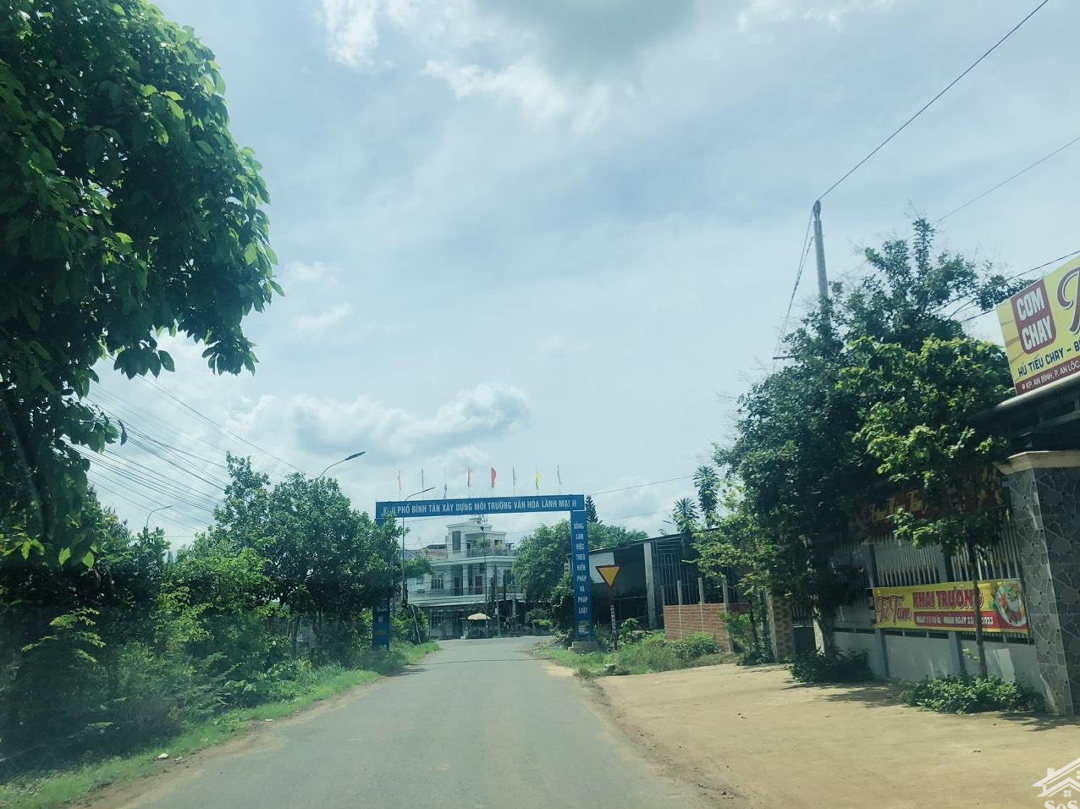 ( 195 Triệu/Sổ Giá Full Sổ) 4 Lô Thổ Cư (20X55=1100M2) Shr, Đường 18M, Ngay Thị Xã, Dân Đông