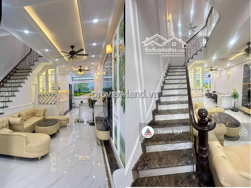 Cho Thuê Biệt Thự Verosa Park Thủ Đức 1 Trệt 3 Lầu 4 Phòng Ngủ 225M2 Full Nội Thất