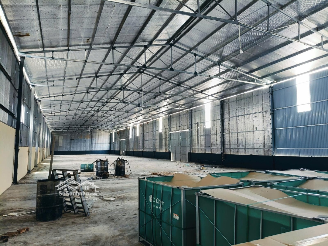 Cho Thuê Kho Đường Đại Lộ Thăng Long, An Khánh, Hoài Đức. 1300M2 Cao 8M, Dựng Mới 100%. Giá 55K/M2