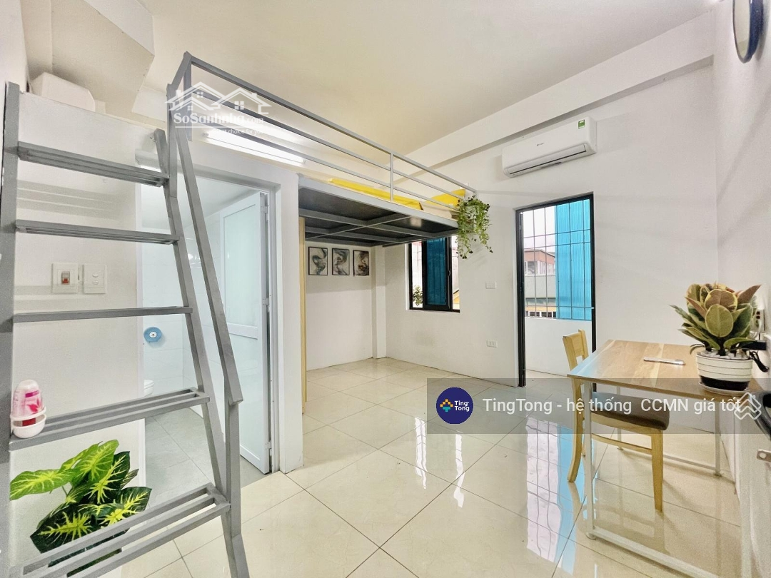 Tingtong 71 - Gác Xép Full Đồ Có Ban Công - Tách Bếp Đh Thăng Long, The Manor, 3Km Ngã Tư Sở
