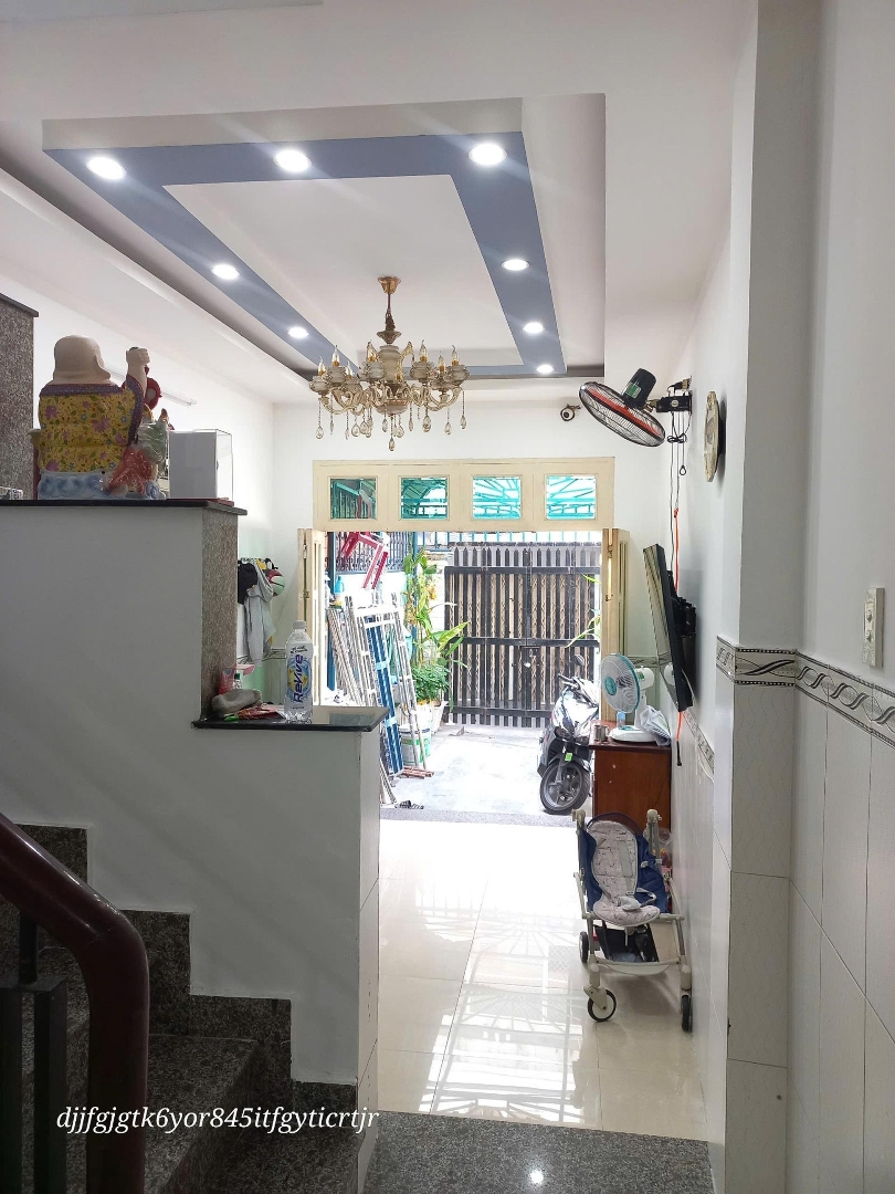 Nhà(3,5* 17M(Nở Hậu4M) 4 Tầng Ở Đường Hưng Phú F9 Q8, Shriêng Hoàn Công Đủ, Sát Q5,1, Liên Hệ:0934123986